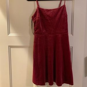 Lulus velvet dress
